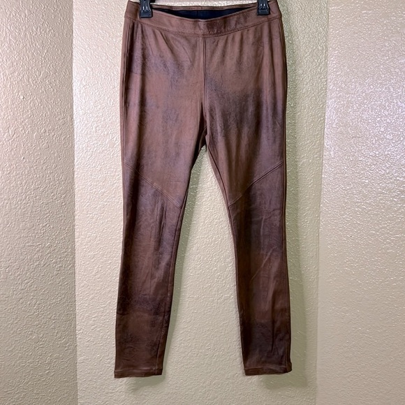 Free People Never let go distressed leather pants sz:27 - Picture 3 of 9
